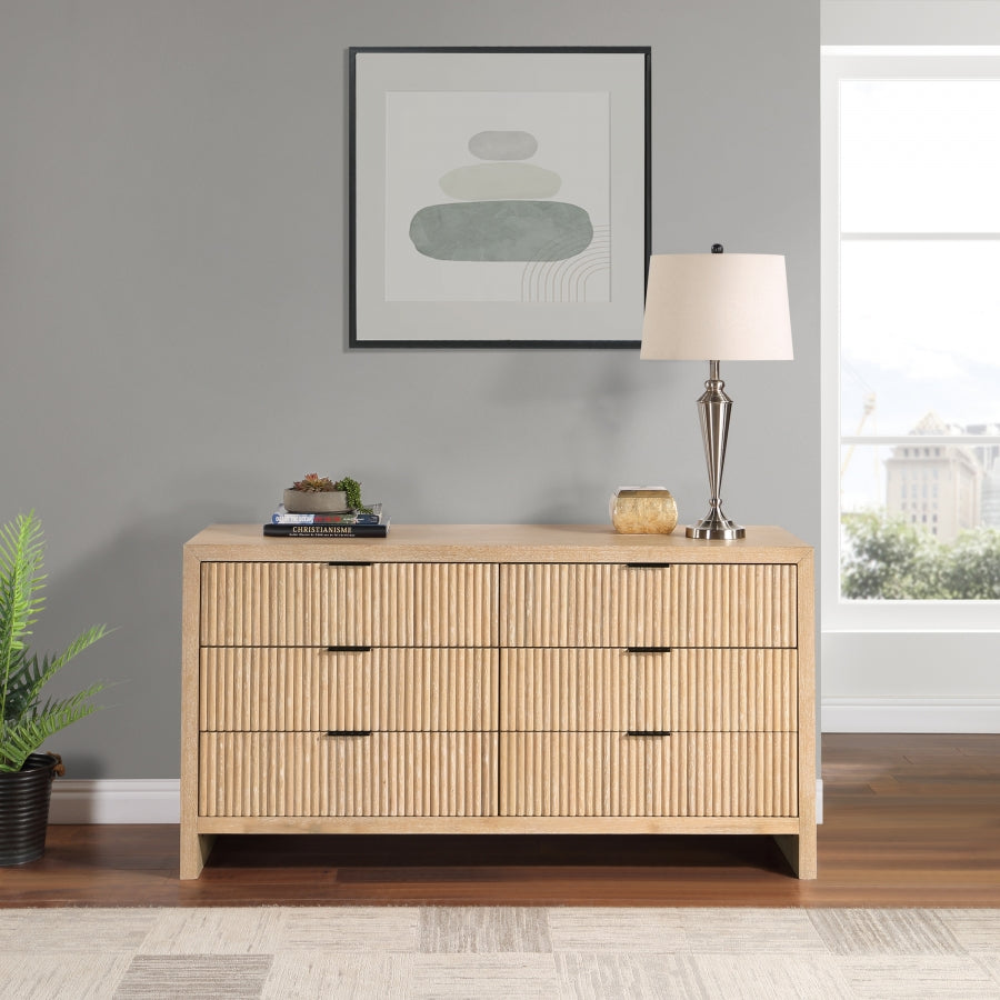 Fairfax Dresser Natural from Meridian - Luna Furniture