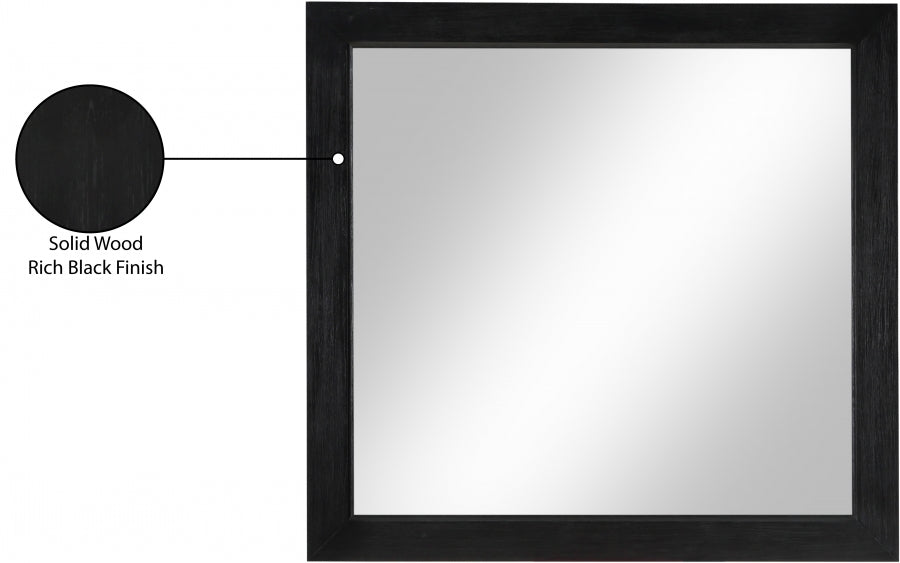 Fairfax Mirrors Black from Meridian - Luna Furniture