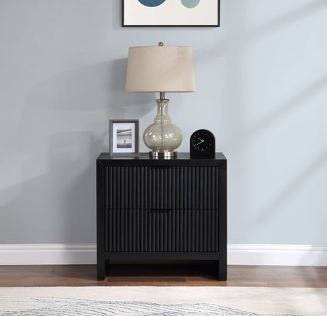 Fairfax Nightstand Black from Meridian - Luna Furniture