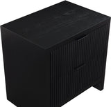 Fairfax Nightstand Black from Meridian - Luna Furniture