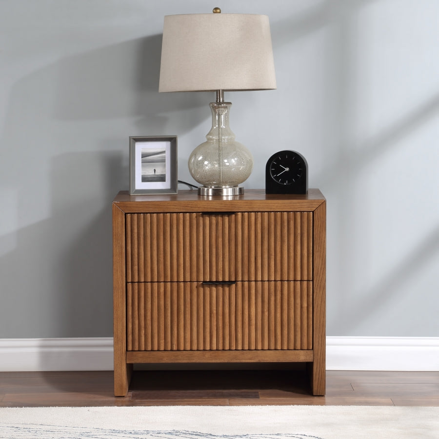 Fairfax Nightstand Brown from Meridian - Luna Furniture