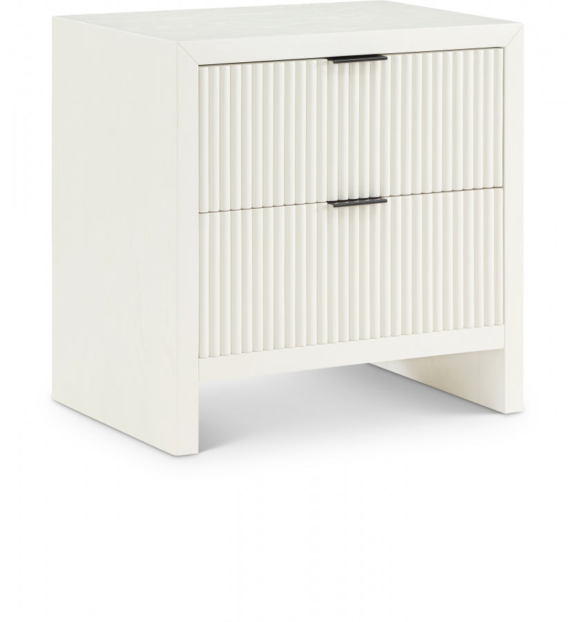 Fairfax Nightstand Cream from Meridian - Luna Furniture