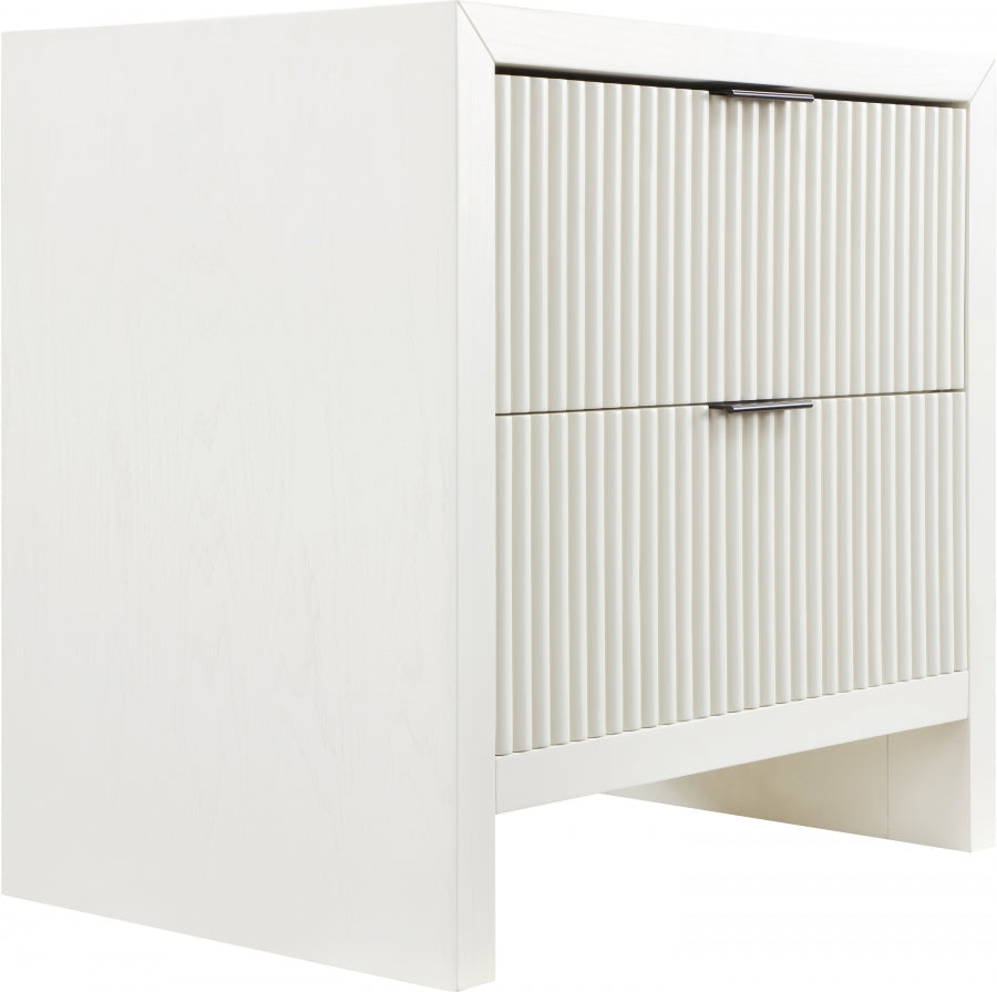 Fairfax Nightstand Cream from Meridian - Luna Furniture