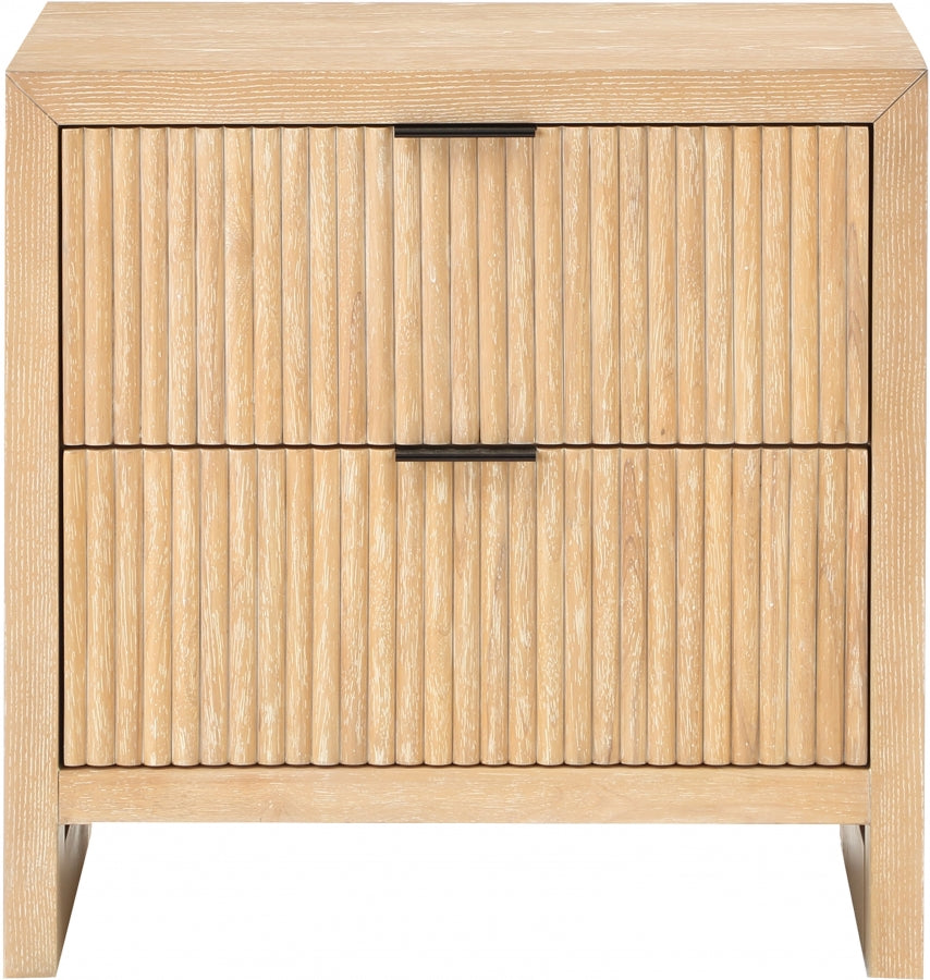 Fairfax Nightstand Natural from Meridian - Luna Furniture