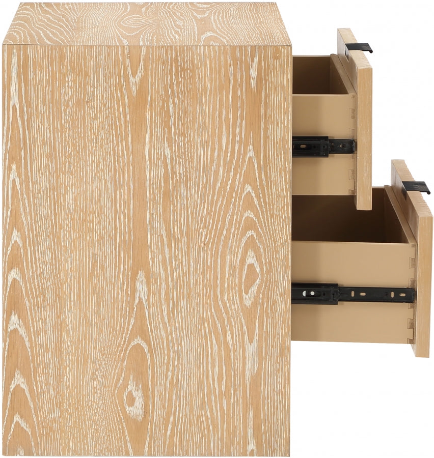 Fairfax Nightstand Natural from Meridian - Luna Furniture