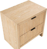 Fairfax Nightstand Natural from Meridian - Luna Furniture