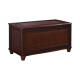 Finlay Deep Tobacco Flip Open Storage Cedar Chest from Coaster - Luna Furniture