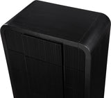 Fluted Chest Black from Meridian - Luna Furniture