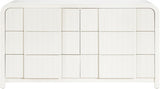 Fluted Dresser Cream from Meridian - Luna Furniture