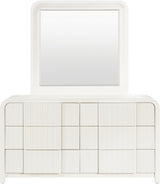 Fluted Dresser Cream from Meridian - Luna Furniture