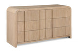 Fluted Dresser Natural from Meridian - Luna Furniture