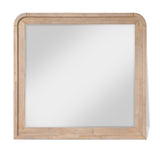 Fluted Mirrors Natural from Meridian - Luna Furniture