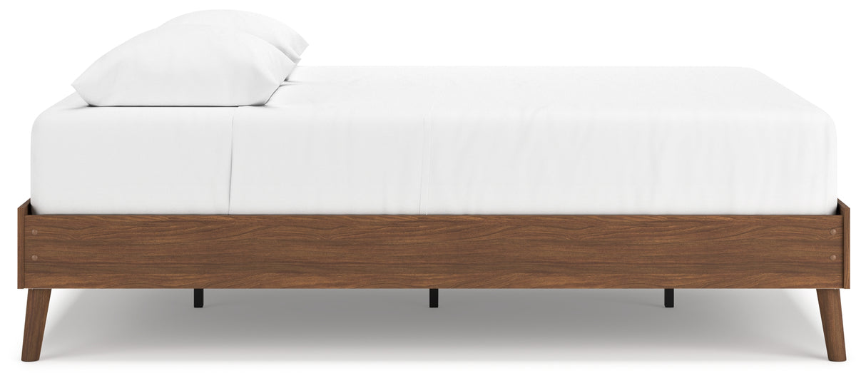 Fordmont Auburn Queen Platform Bed from Ashley - Luna Furniture