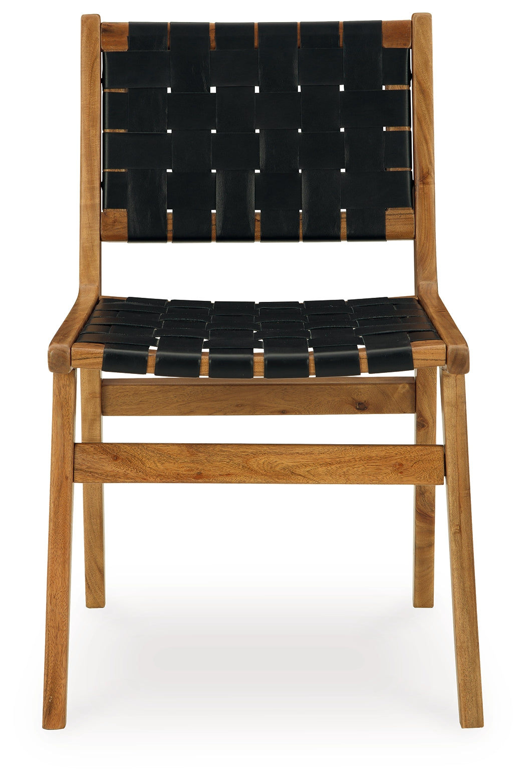 Fortmaine Brown/Black Dining Chair, Set of 2 from Ashley - Luna Furniture