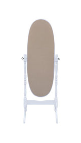 Foyet White Oval Cheval Mirror from Coaster - Luna Furniture