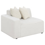 Freddie 7-Piece Upholstered Modular Sectional Pearl from Coaster - Luna Furniture