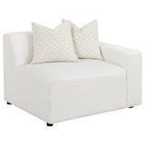 Freddie 7-Piece Upholstered Modular Sectional Pearl from Coaster - Luna Furniture