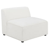 Freddie 7-Piece Upholstered Modular Sectional Pearl from Coaster - Luna Furniture