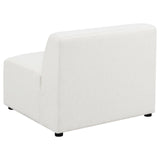 Freddie 7-Piece Upholstered Modular Sectional Pearl from Coaster - Luna Furniture