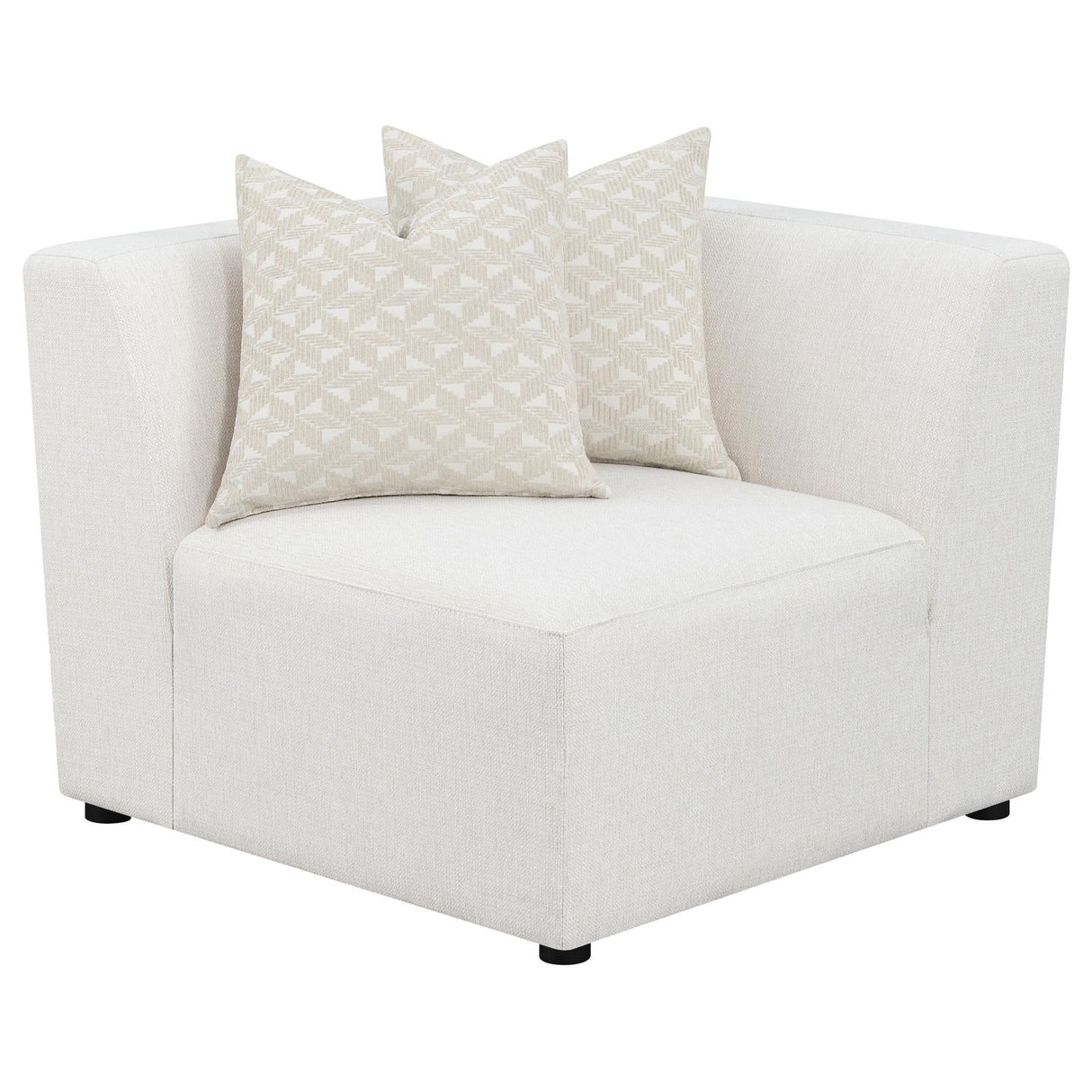 Freddie 7-Piece Upholstered Modular Sectional Pearl from Coaster - Luna Furniture