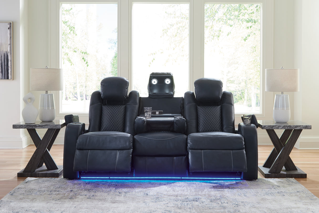 Fyne-Dyme Sapphire Power Reclining Sofa - 3660315 - Luna Furniture