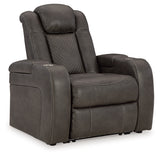 Fyne-Dyme Shadow Power Recliner - 3660213 - Luna Furniture