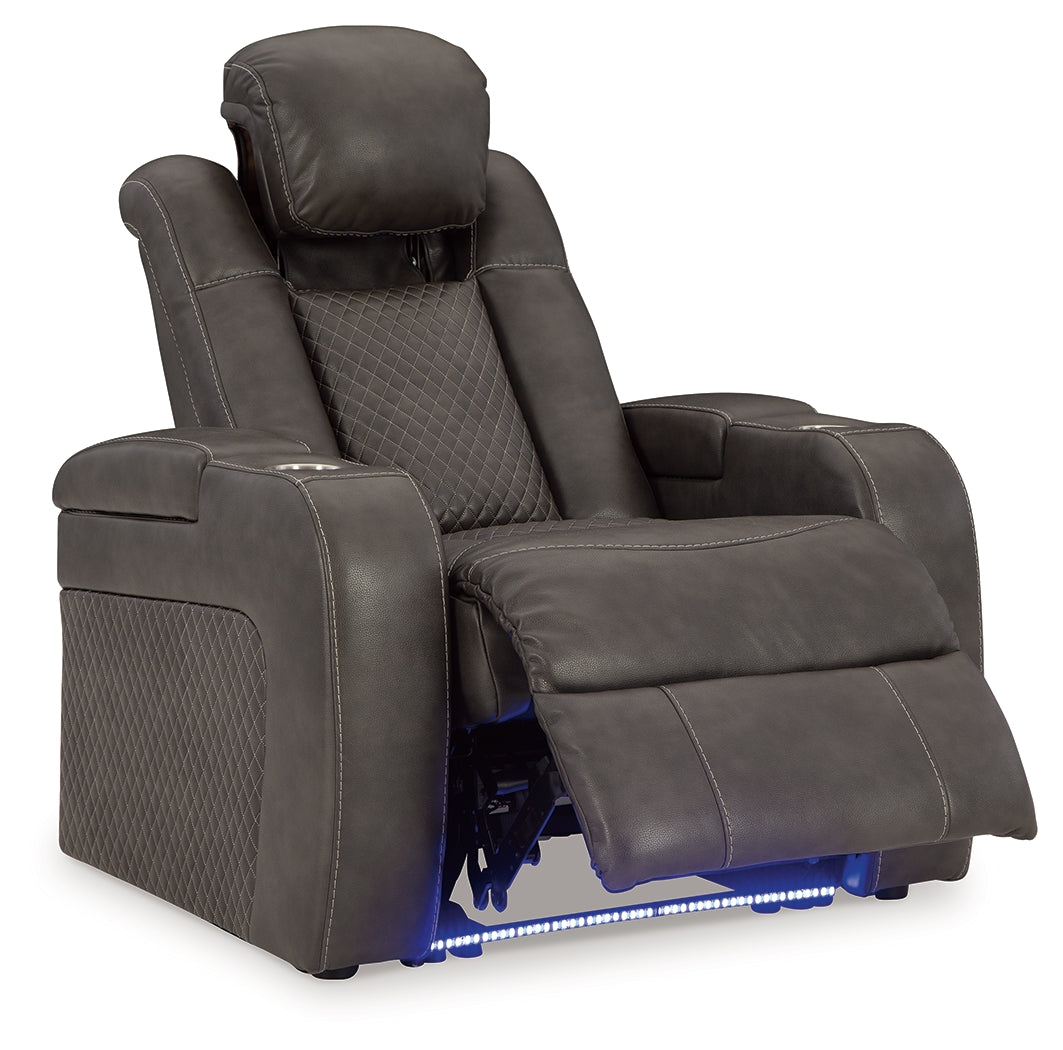 Fyne-Dyme Shadow Power Recliner - 3660213 - Luna Furniture