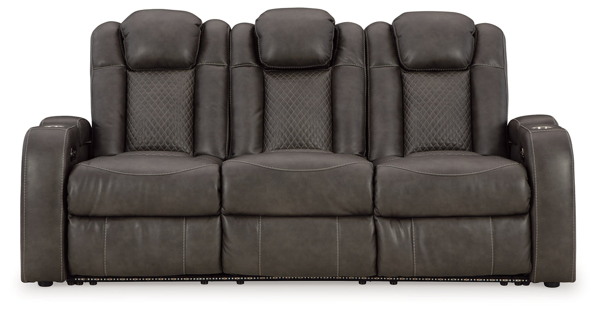 Fyne-Dyme Shadow Power Reclining Sofa - 3660215 - Luna Furniture