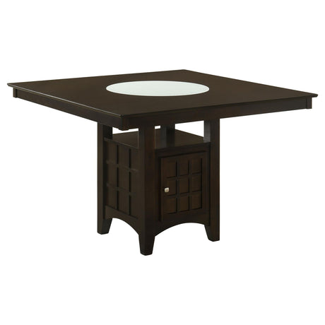 Gabriel 7-piece Square Counter Height Dining Set Cappuccino - 100438-S7A - Luna Furniture