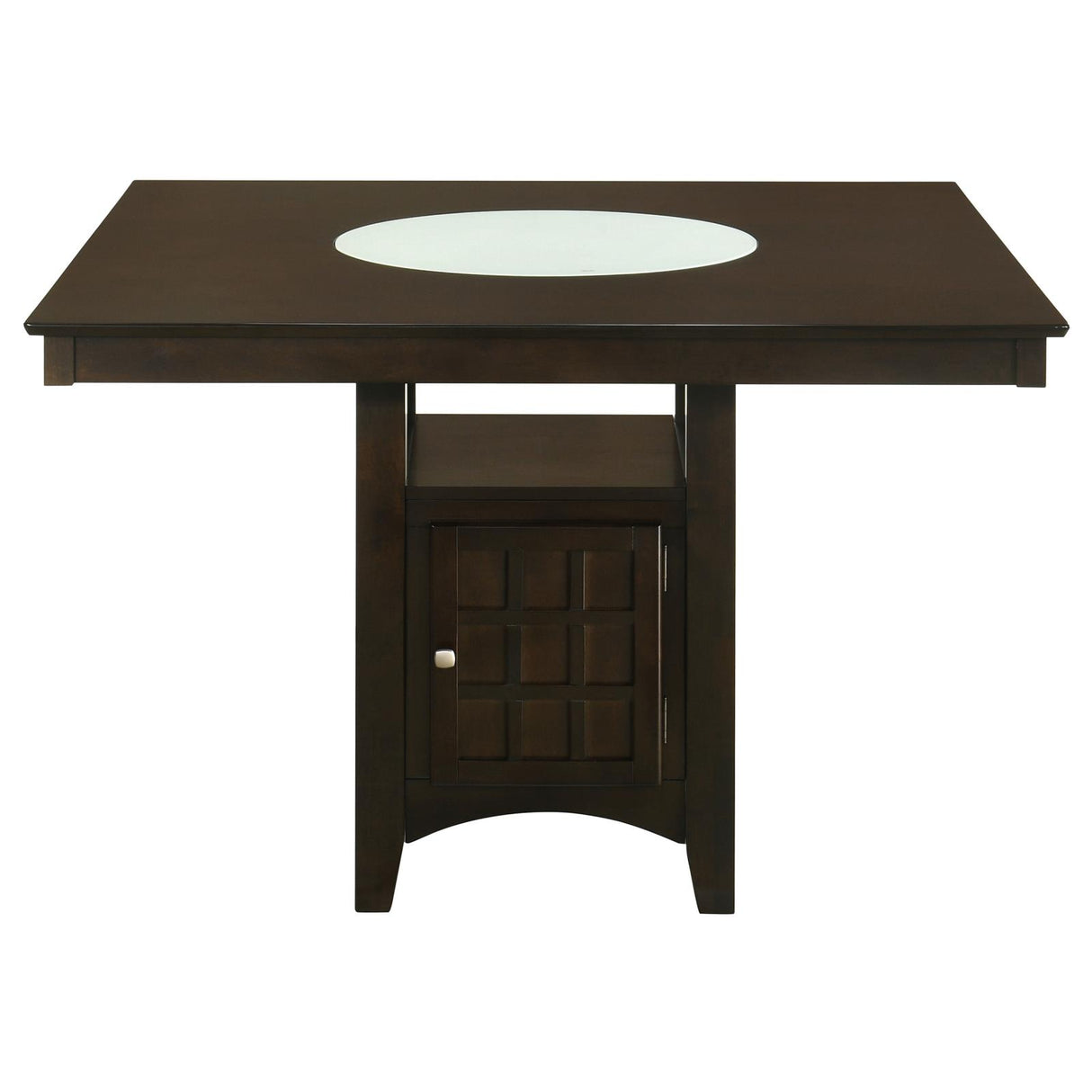 Gabriel 9-piece Square Counter Height Dining Set Cappuccino - 100438-S9A - Luna Furniture