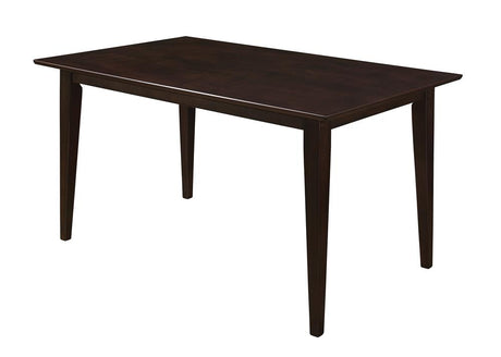 Gabriel Cappuccino Rectangular Dining Table from Coaster - Luna Furniture