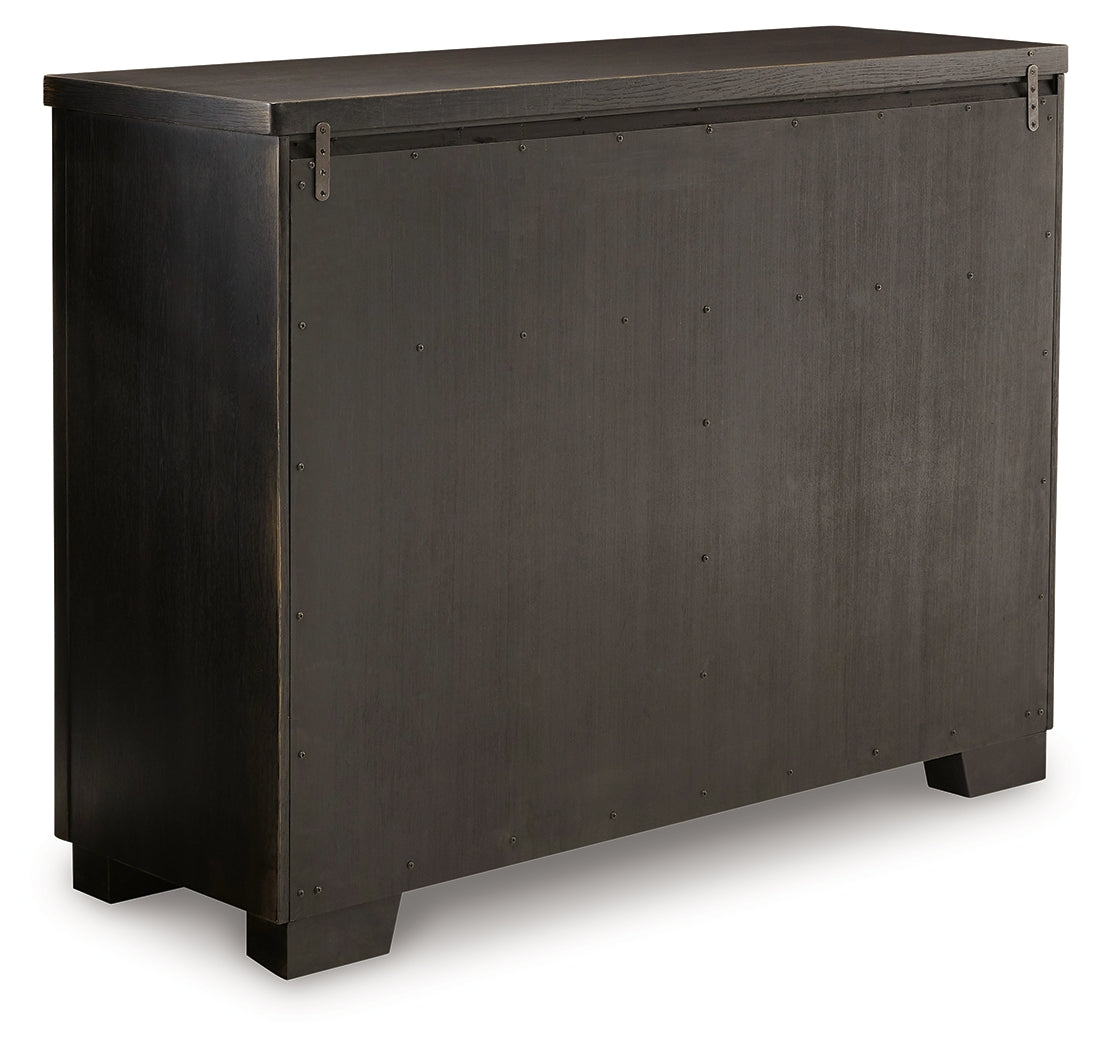 Galliden Black Dining Buffet from Ashley - Luna Furniture