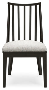 Galliden Black Dining Chair, Set of 2 from Ashley - Luna Furniture