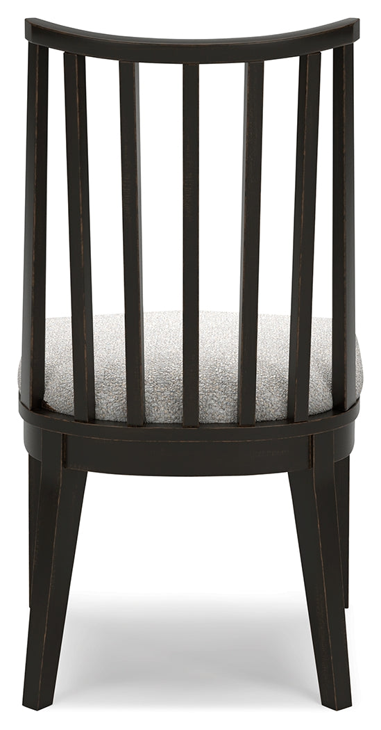 Galliden Black Dining Chair, Set of 2 from Ashley - Luna Furniture