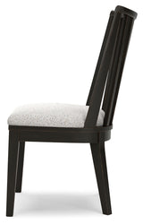 Galliden Black Dining Chair, Set of 2 from Ashley - Luna Furniture