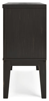 Galliden Black Dining Server - D841-60 - Luna Furniture