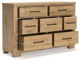 Galliden Black Dresser - B841-31 - Luna Furniture