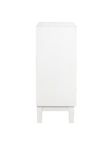 Gambon White Rectangular 2-Door Accent Cabinet from Coaster - Luna Furniture