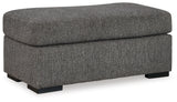 Gardiner Pewter Ottoman - 5240414 - Luna Furniture