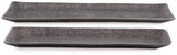 Garekton Pewter Finish Tray, Set of 2 - A2000590 - Luna Furniture