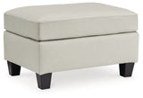 Genoa Coconut Ottoman - 4770414 - Luna Furniture