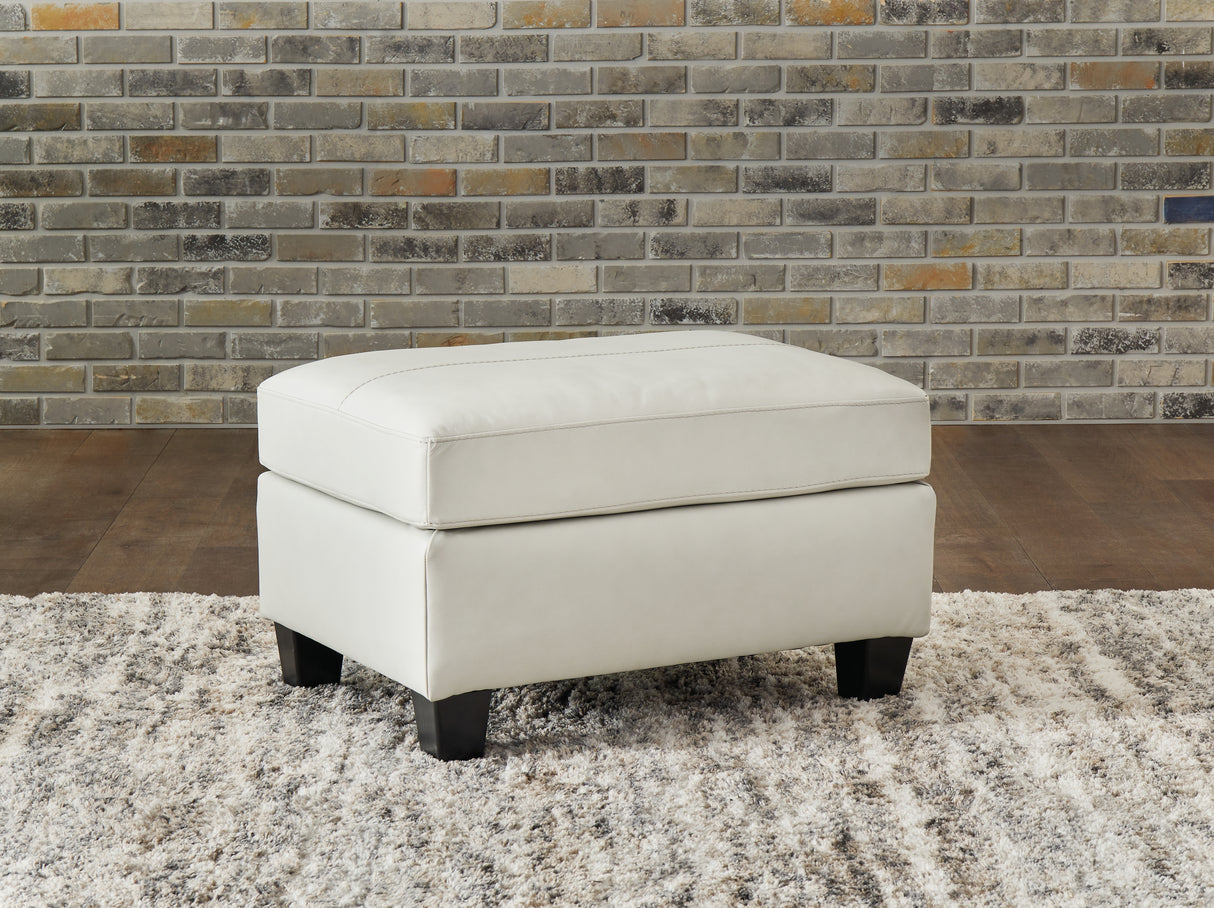 Genoa Coconut Ottoman - 4770414 - Luna Furniture