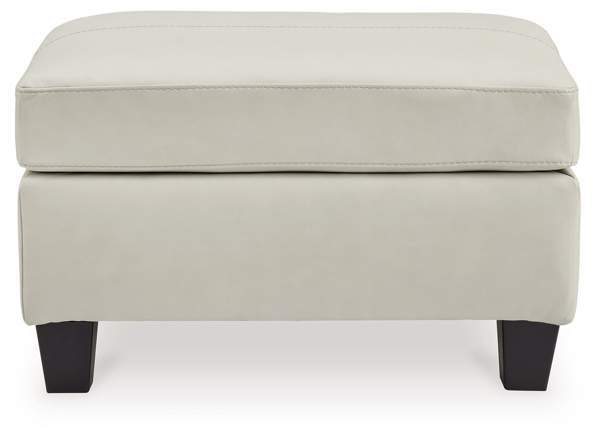 Genoa Coconut Ottoman - 4770414 - Luna Furniture