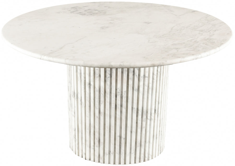 Genoa Dining Table White from Meridian - Luna Furniture