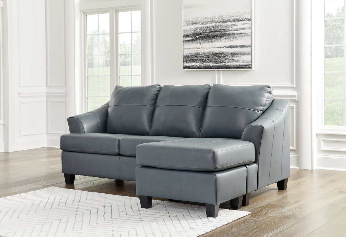 Genoa Steel Sofa Chaise - 4770518 - Luna Furniture