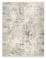 Gentor Blue/Ivory 5' x 7' Rug from Ashley - Luna Furniture