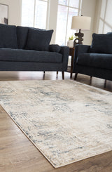 Gentor Blue/Ivory 5' x 7' Rug from Ashley - Luna Furniture