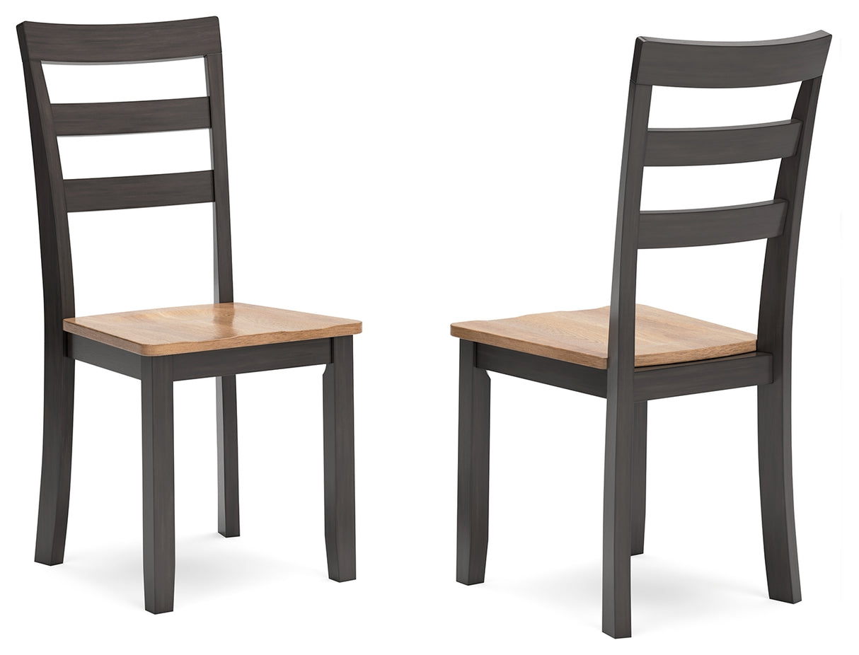 Gesthaven Natural/Brown Dining Chair, Set of 2 - D396-01 - Luna Furniture