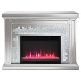 Gilmore Rectangular Freestanding Fireplace Mirror from Coaster - Luna Furniture