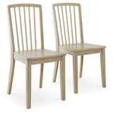 Gleanville Light Brown Dining Chair, Set of 2 - D511-01 - Luna Furniture